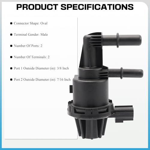 PANNUOSCS Vapor Canister Purge Valve 911-673 Compatible with 2004-2010 Ford Explorer Mustang Ranger/B2300 B3000/Mercury Mountaineer Evaporative Emissions Purge Solenoid Valve Replace# 4U5Z9J451BA - Image 4