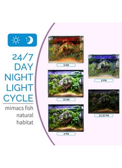 hygger Advanced LED Aquarium Light with Timer, 24/7 Lighting Cycle & DIY Mode, Full Spectrum Fish Tank Light for 24-30 in Freshwater Planted Tank - pzsku/ZA3B0B137A095E0A36CB8Z/45/_/1736426808/19bbd3de-4279-4818-b34b-658ab14db12c