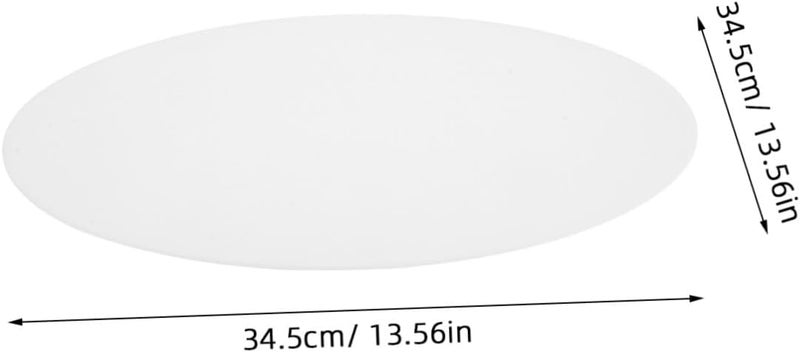 Precision polished solid material Baluue Acrylic Ceiling Light Diffuser Cover in Frosted White for Living Rooms and Bedrooms, Sturdy and Easy Replacement Lampshade with Modern Stylish Design Longevity optimized build - Image 2