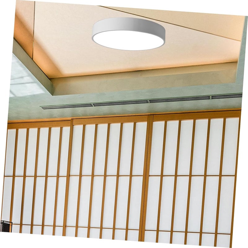 Precision polished solid material Baluue Acrylic Ceiling Light Diffuser Cover in Frosted White for Living Rooms and Bedrooms, Sturdy and Easy Replacement Lampshade with Modern Stylish Design Longevity optimized build - Image 5