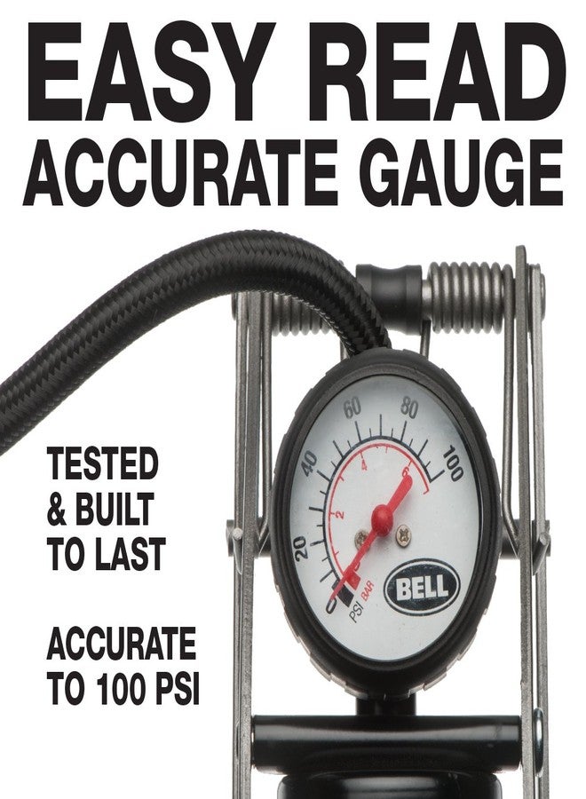 Bell AIRSTOMPER 200 Foot Pump w/Guage - Image 2