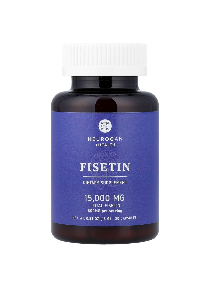 Neurogan Fisetin, 500 mg, 30 Capsule