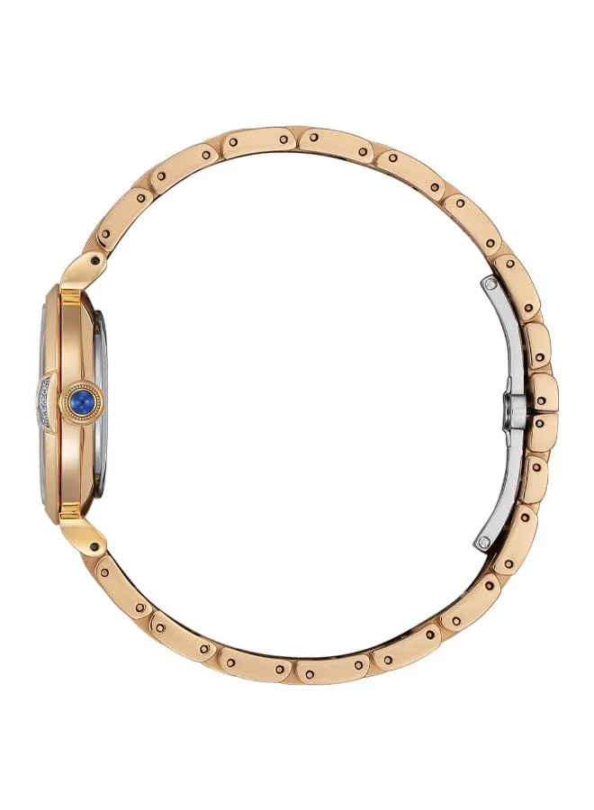 CITIZEN Women's Stainless Steel with Rose Gold Plating Strap Eco-Drive Standard Watch EM1063-89D - 29.5 mm