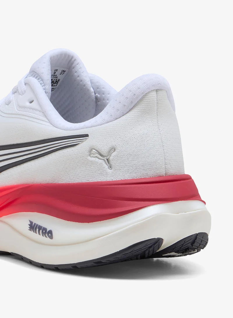 Puma PUMA White-Ultra Red Electrify Nitro 5 for Men | Best Price UAE