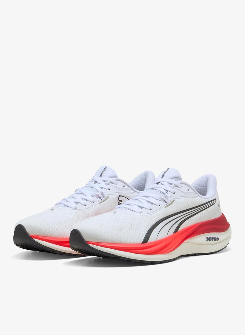 Puma PUMA White-Ultra Red Electrify Nitro 5 for Men | Best Price UAE