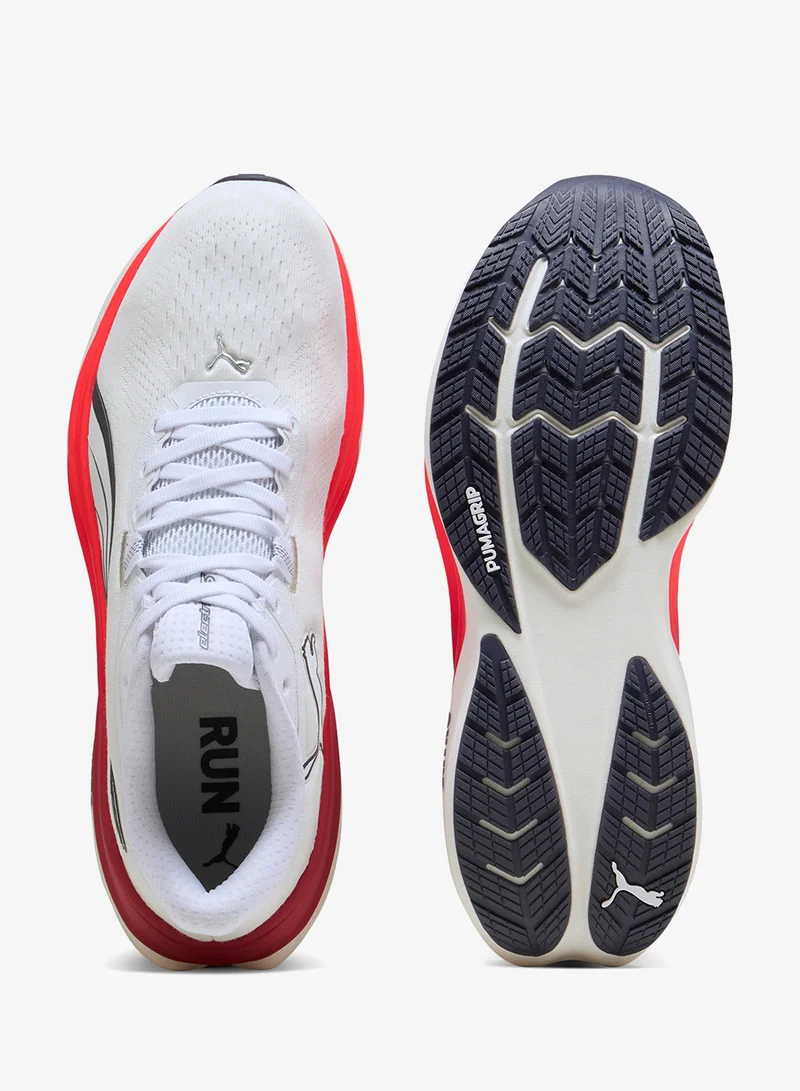 Puma PUMA White-Ultra Red Electrify Nitro 5 for Men | Best Price UAE