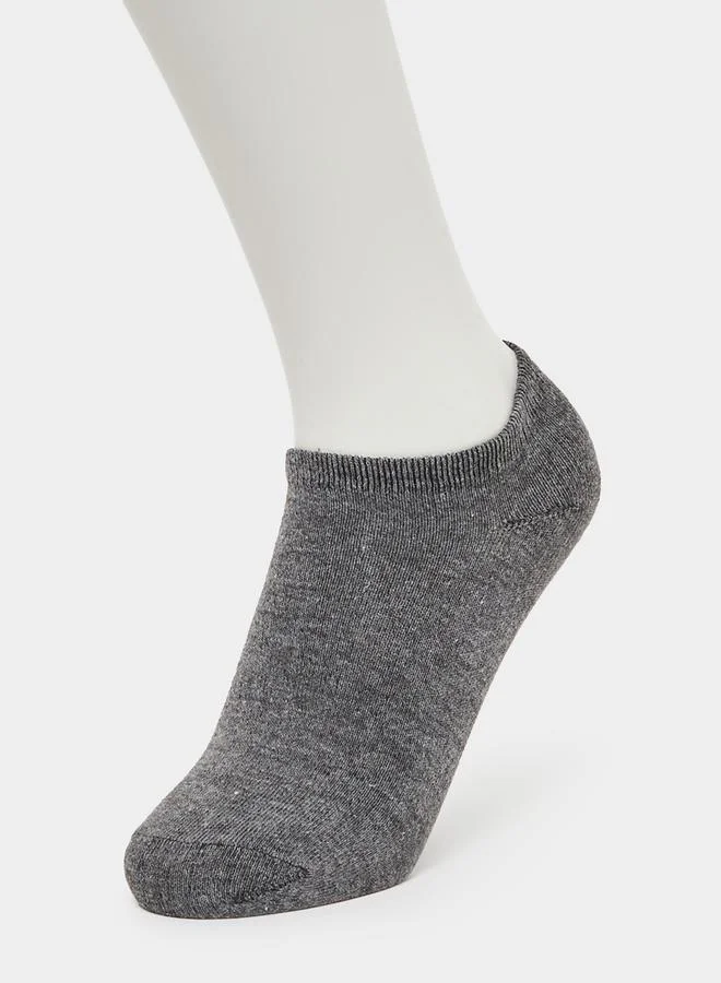 Styli Styli Set of 5 - Solid Ankle Length Socks