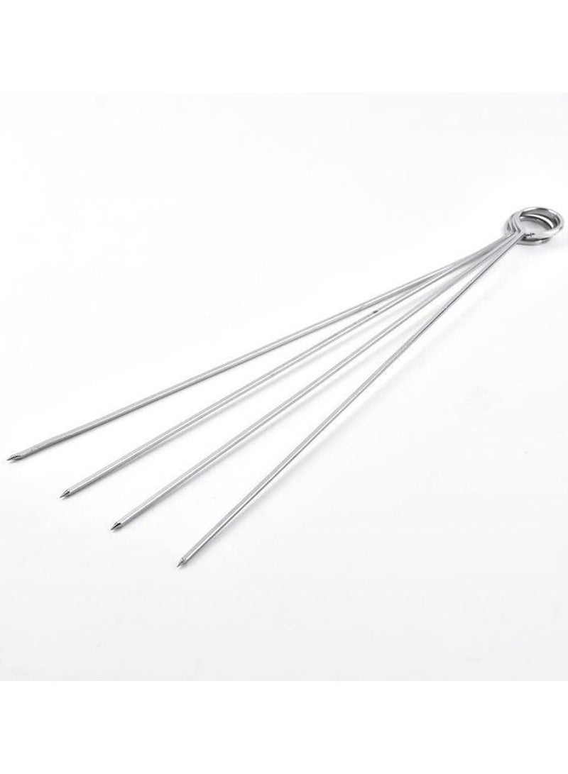 بلومنغ تايم طقم أدوات شواء من الفولاذ المقاوم للصدأ 9 قطع فضي / أسود - Image 3