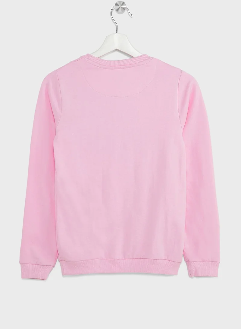 Pinata Girls Text Printed Sweatshirt
