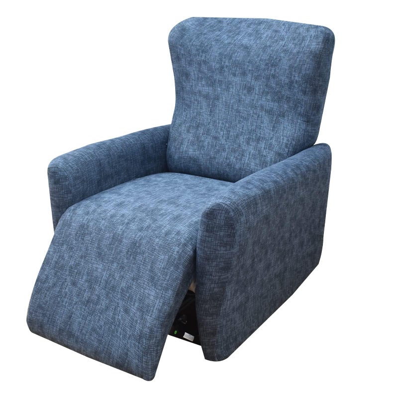 CRFATOP Stretch Recliner Cover 4Pieces 1 Seat Recliner Chair Slipcovers Printed Fallon Collection Slipcover Recliner Lazy Boy Furniture Protector for Living Room31