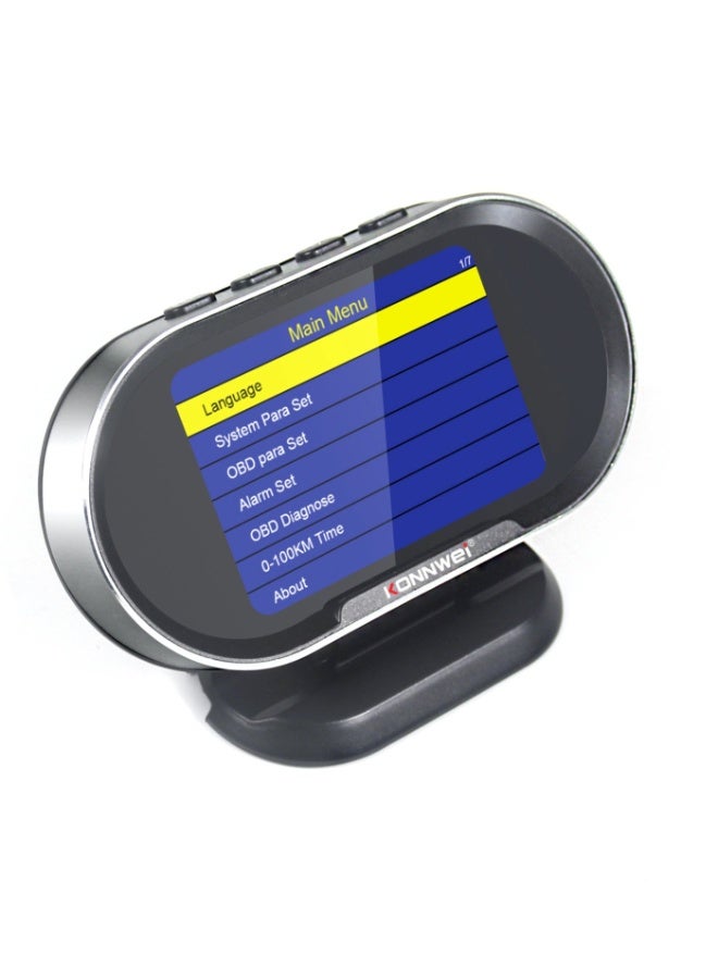 KONNWEI HUD 3.5in Hud Head Up Display Car Speedometer OBDII Smart Digital Trip Computer OBDII Scanner OBDII Diagnostic Tool Speed Alarm - Image 5