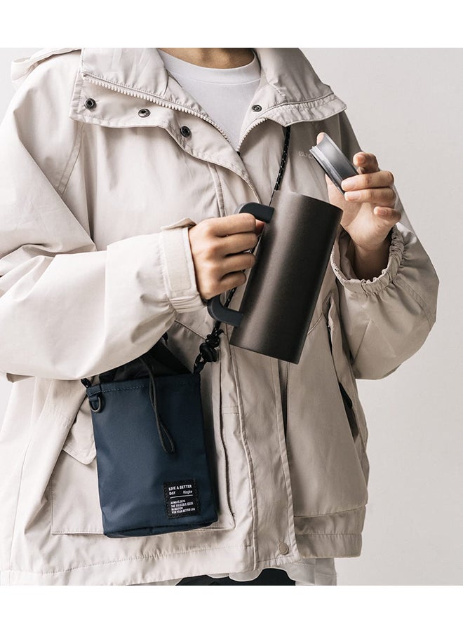 Ringke Mini Cross Bag Bucket Bag for Smartphones Small Accessories and Others- Navy  - Image 3