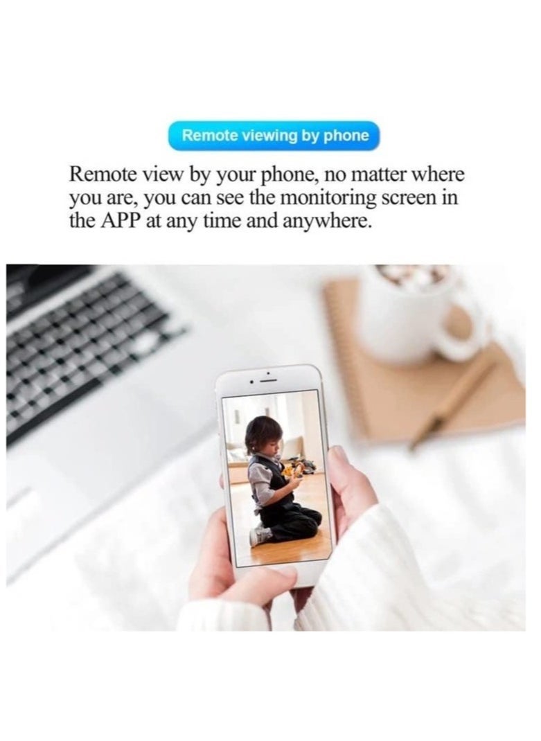 ELTRAZONE 1Pcs Light Bulb Security Camera 2.4GHz & 5G WiFi Outdoor 1080P E27 Light Socket Security Camera Indoor 360° Home Security Cameras Full Color Day and Night - Image 3