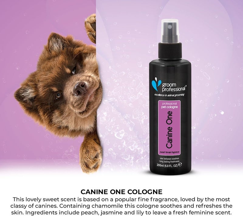 Groom Professional Canine One Pet Cologne 200ml - Sweet Female Fragrance - Image 4