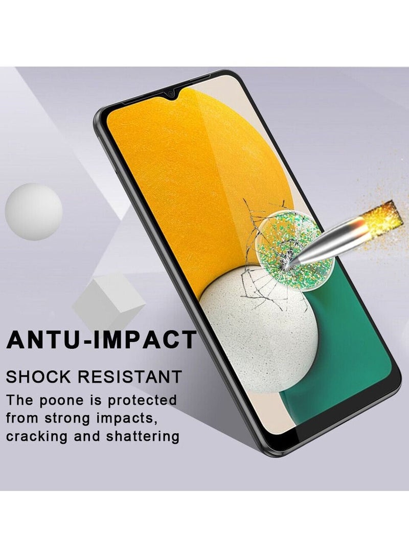 CATANES حماية شاشة 2 حزمة لجهاز سامسونج جالاكسي A03 كور زجاج مقسى شفاف 9H تغطية كاملة 6.5 بوصة - Image 3