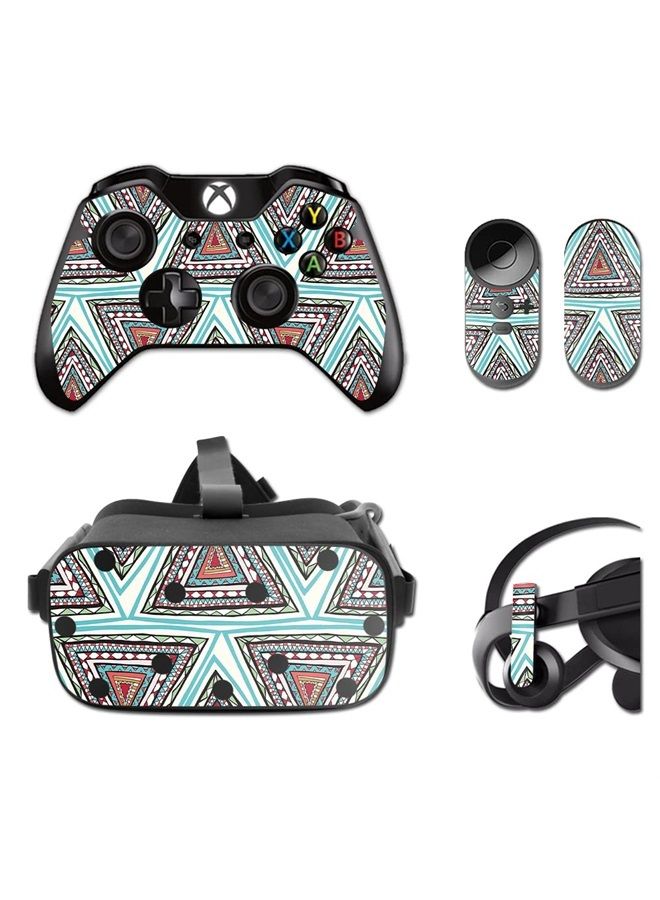 MIGHTY SKINS MightySkins Skin Compatible with Oculus Rift CV1 wrap Cover Sticker Skins Aztec Pyramids