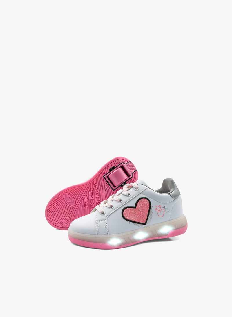 BREEZYROLLERS BREEZY ROLLERS shoes with wheels for children, Roller skates sneakers kids, From children's street shoes to roller skates in a few seconds, Patented click system, Trainers with wheels for girls & boys - Image 1