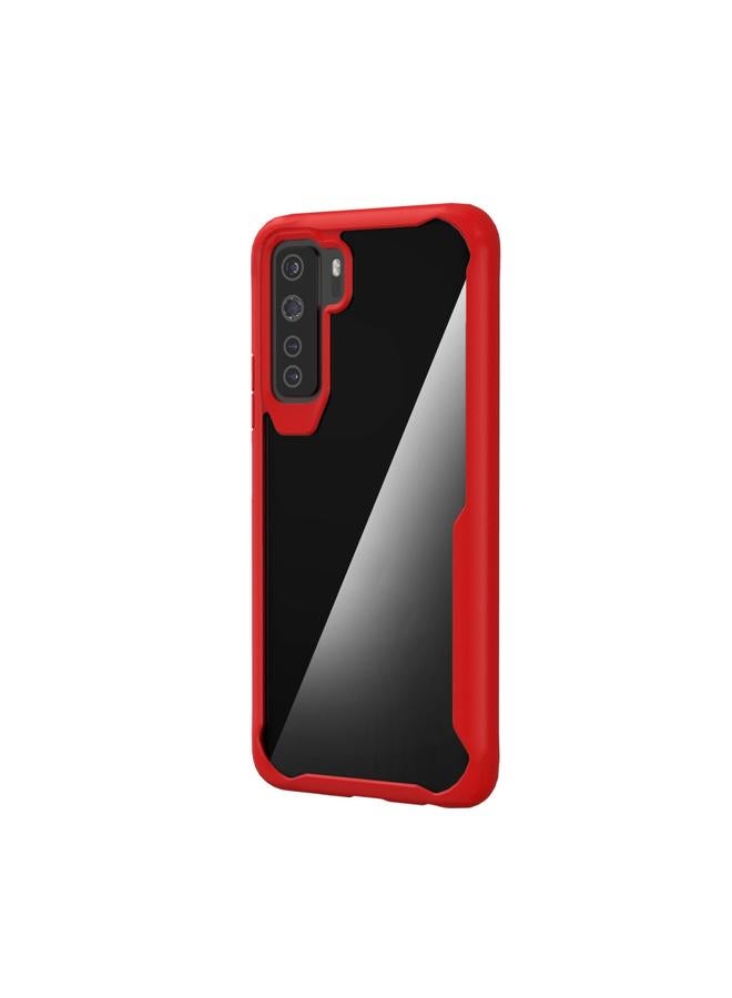 S-TOP Case For Huawei Nove 7 SE Transparent PC + TPU Full Coverage Shockproof Protective Case - Image 1