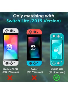 KASTWAVE Flash Pika Switch Lite Protective Case Cool Soft TPU Shell Shockproof Scratch Resistant Cover Joy Con Japanese Amine Skin (Rocker cap not included)  - Image 2