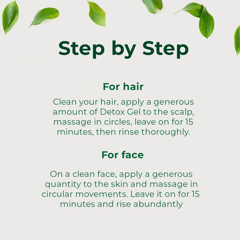 Sweet Professional Detox Hydrating Gel Hair Mask - Hair & Scalp Oilness Control, Protection & Nourishment, Hair Care Products for Women - VEGAN, Green Clay, Red Seaweed Extracts - 7.05oz - Sweet Pro - Image 5