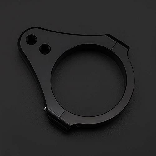 HYEPIVOT 55mm CNC Aluminum Motorcycle Fork Tube Brackets Steering Damper Frame Mounting Clamp Foot Fixer Hardware Parts Stabilizer Universal - Image 2