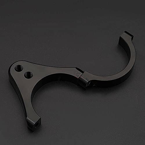 HYEPIVOT 55mm CNC Aluminum Motorcycle Fork Tube Brackets Steering Damper Frame Mounting Clamp Foot Fixer Hardware Parts Stabilizer Universal - Image 4