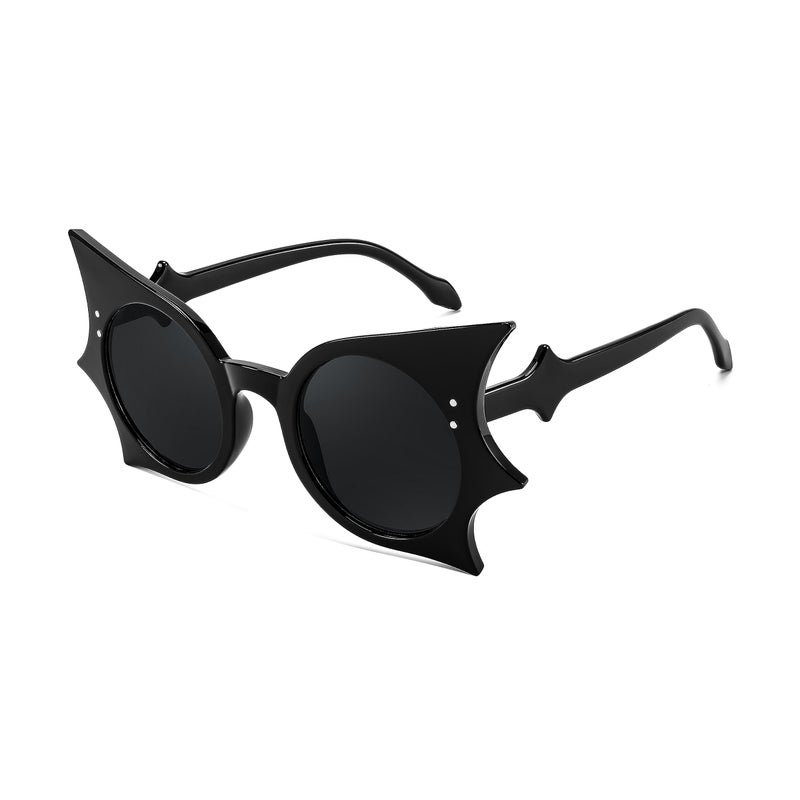 FEISEDY Women Men Funny Sunglasses Butterfly Shaped Bat Shades for Halloween and Party B4142 - Image 2