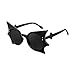 FEISEDY Women Men Funny Sunglasses Butterfly Shaped Bat Shades for Halloween and Party B4142 - Image 3