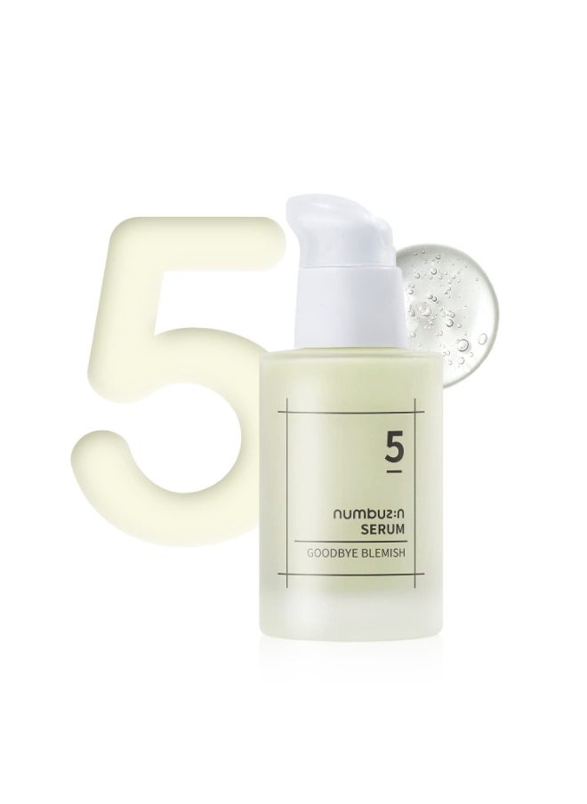 numbuzin numbuzin No.5 Goodbye Blemish Serum 50ml | Vitamin Serum, Blemish, Acne-marks, Redness  - Image 1