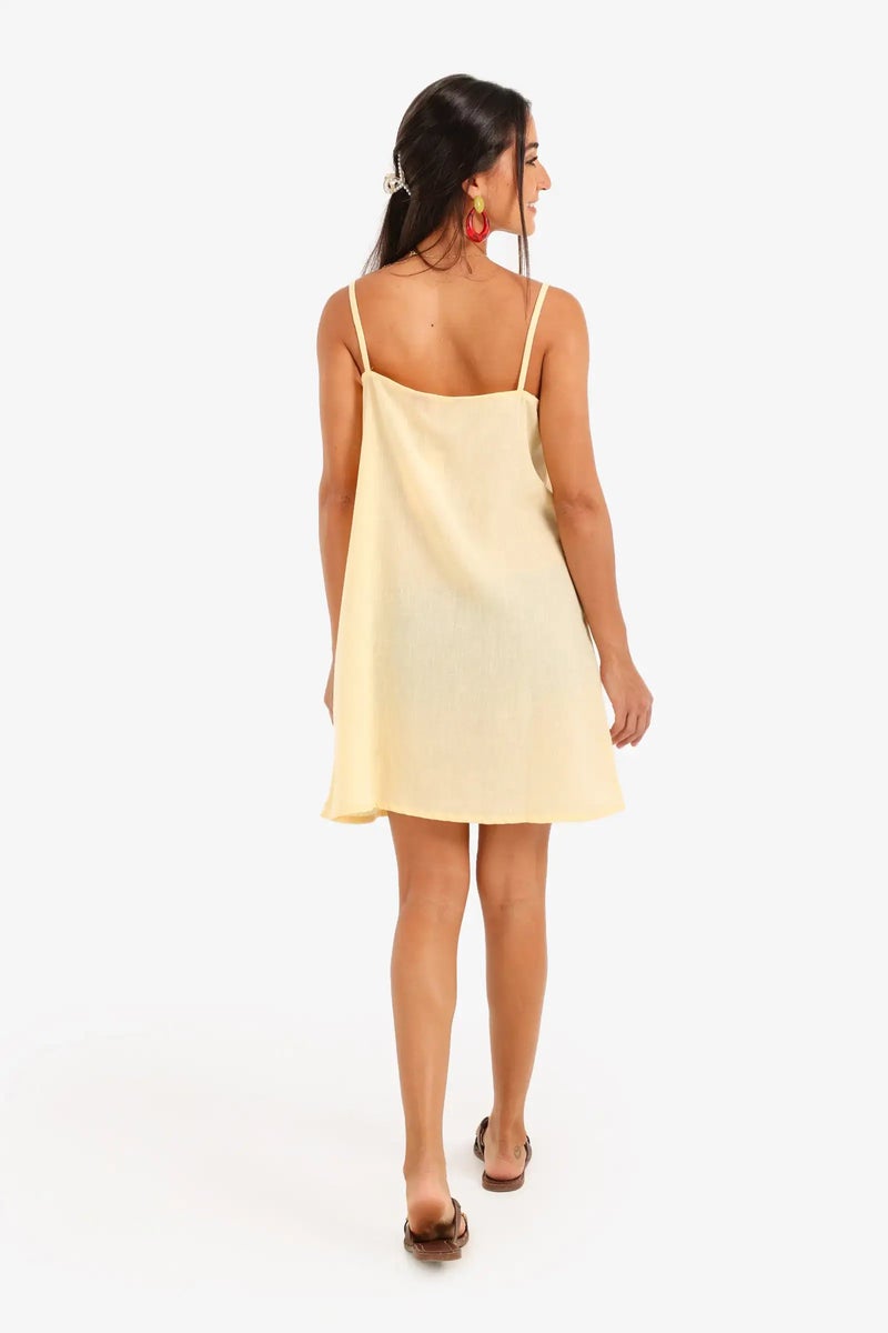 Carina Fish Print Beach Dress - Image 4