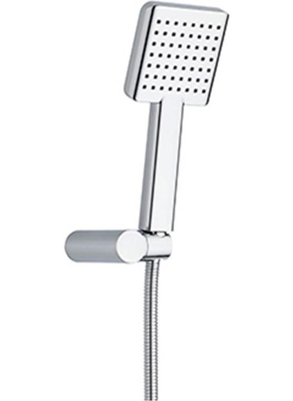 Tema Tetra Articulated Hanger Bathroom Shower Set Chrome  - Image 1