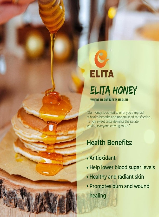 Honey Set | 100% Pure and Natural Unprocessed Single Origin Honey from Farms | Healthy & Organic Rich in Antioxidants | Chemical Free, No Sugar, No Adulteration (1000 Gram, Each 500gm Pack Tulsi & Multiflora) - Image 4