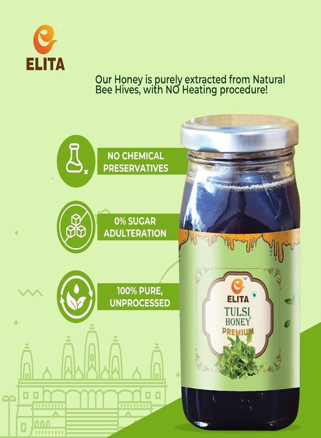 Honey Set | 100% Pure and Natural Unprocessed Single Origin Honey from Farms | Healthy & Organic Rich in Antioxidants | Chemical Free, No Sugar, No Adulteration (1000 Gram, Each 500gm Pack Tulsi & Multiflora) - Image 5