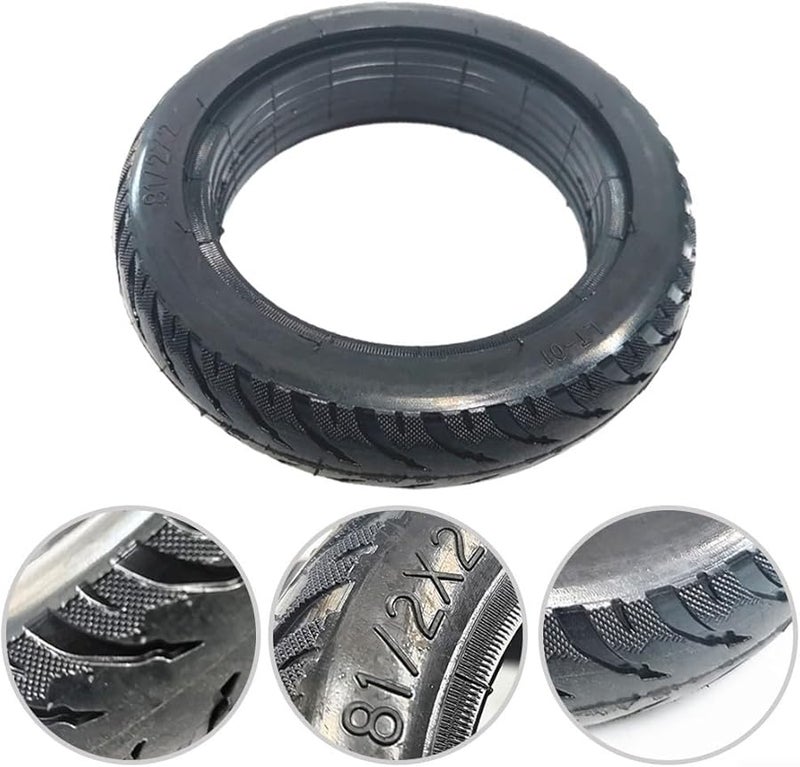 8 5inch Anti Flat Wear Resistant Solid Rubber Tires for Electric Scooter - Image 4
