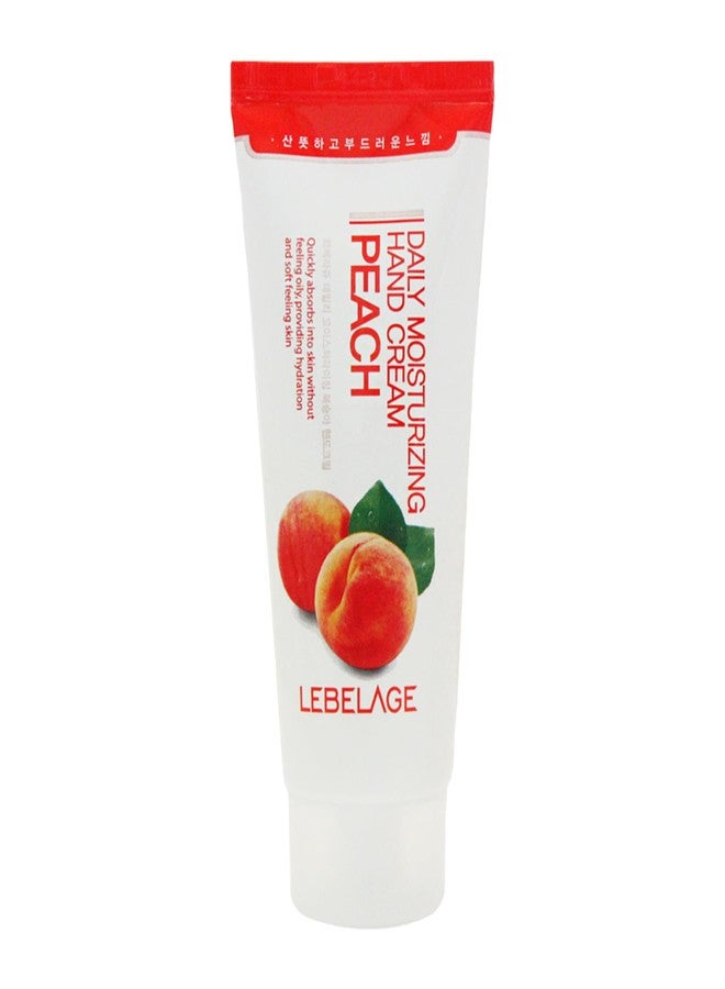 ليبلاج كريم ليبيلاج المرطب اليومي لليدين بخلاصة الخوخ 3.38 أونصة سائلة | مرطب خفيف لليدين بخلاصة الخوخ | لوشن سريع الامتصاص وغير دهني لليدين، يمنحها نعومة فائقة | روتين العناية اليومية بالبشرة - Image 1