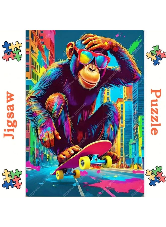 520 Pcs Jigsaw Puzzles For Adults Family Fun DIY Art Wall Decor Birthday Festival Gifts - Image 3