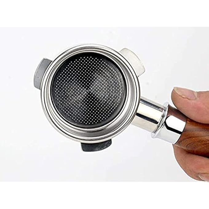 كاست ويف سلة فلتر قهوة غير مضغوطة مناسبة لآلات صنع القهوة BrevilleSage 870875 878880 سلسلة Barista سعة 2 كوب قهوة مع حامل فلتر بدون قاع مقاس 54 مم - Image 3