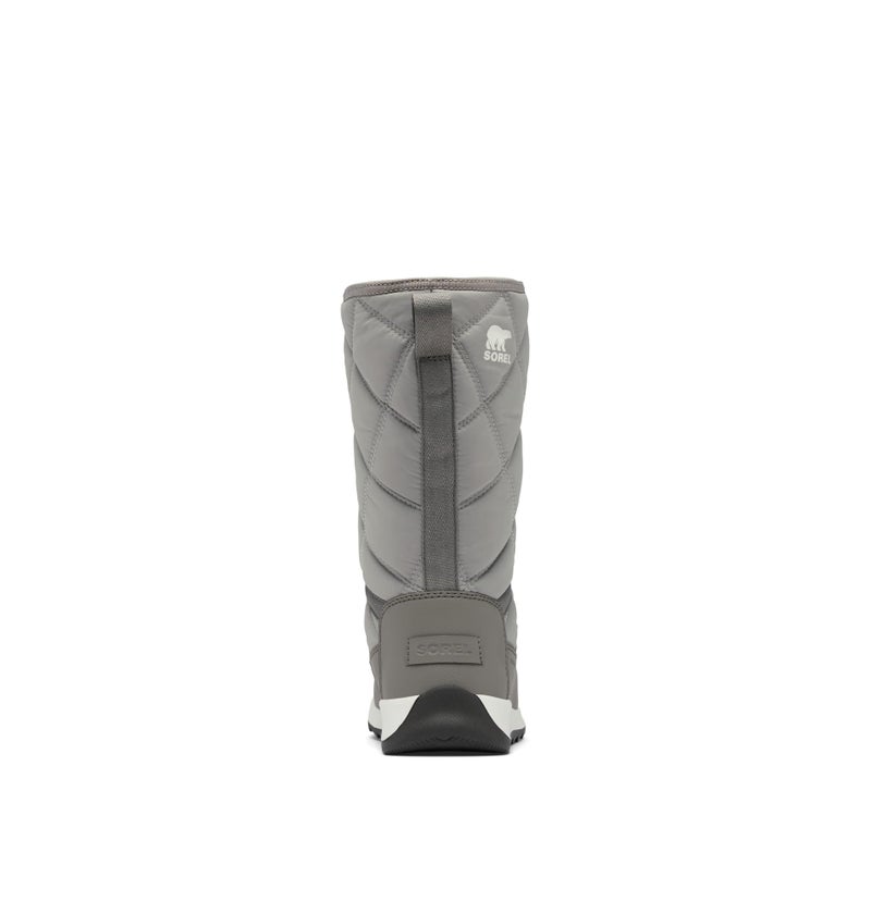 SOREL Women's Whitney ll Plus Tall Lace Waterproof Boot - Chrome Grey, Quarry - 8 - Image 2