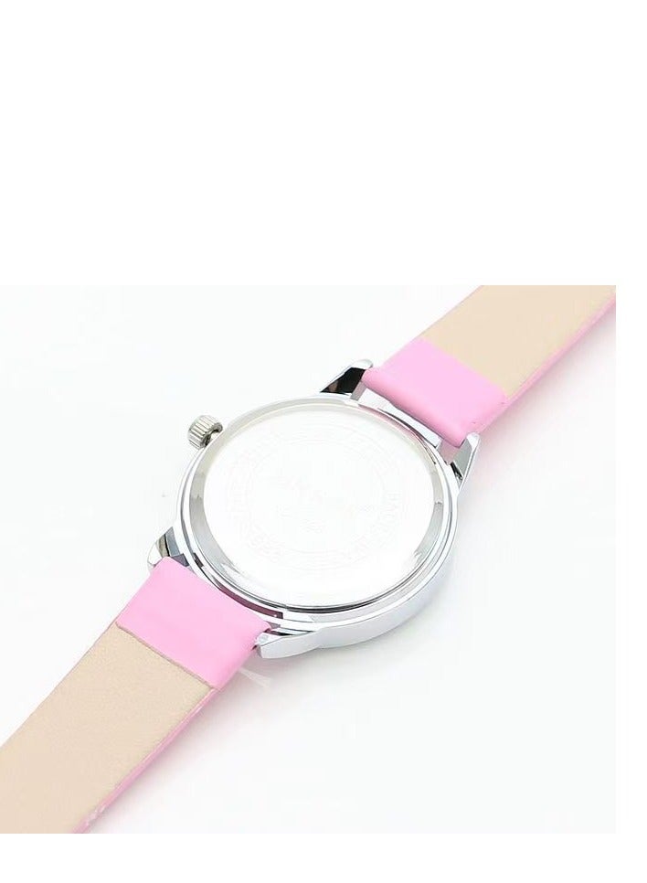 هدية الكريسماس المجمدة إلسا وأنا ساعة للأطفال البنات الأرجواني - Image 5