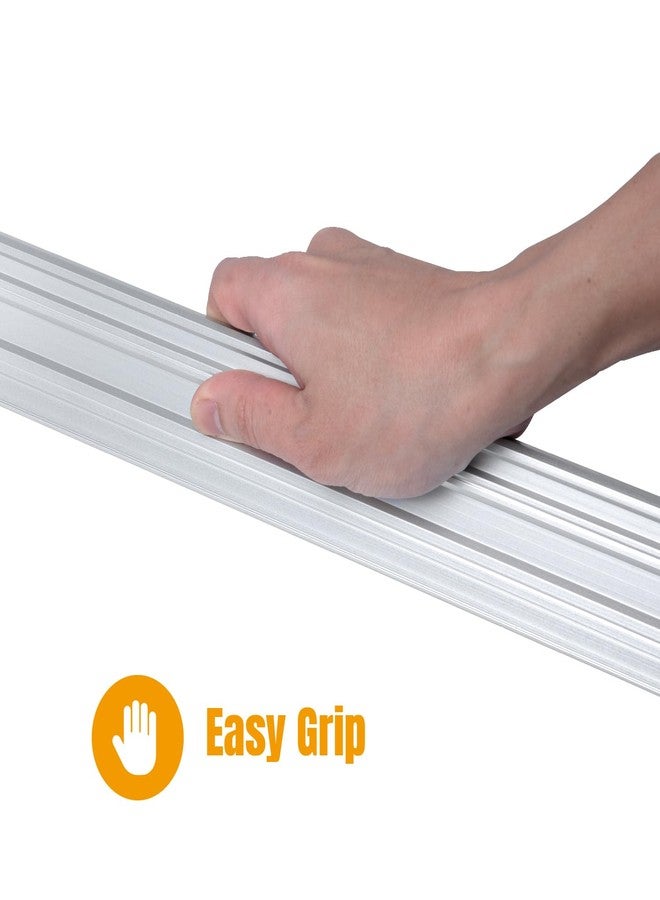 باورتيك حواف مستقيمة من الألومنيوم بمقاس 24 بوصة من POWERTEC، مع تفاوت 0.001 بوصة للتحقق من تشوه السطح، وخطوط التحديد/النقش - تُستخدم مع مقاييس استشعار لإصلاحات السيارات، وفحص رؤوس الأسطوانات (71227) - Image 4