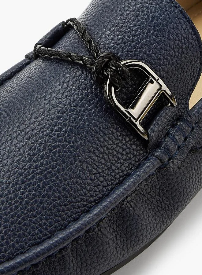 Renzo Ruganni  Men Textured Lightweight Professional Loafers for Men | Best Price UAE