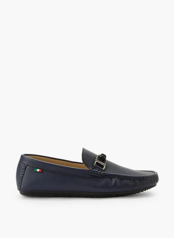 Renzo Ruganni  Men Textured Lightweight Professional Loafers for Men | Best Price UAE