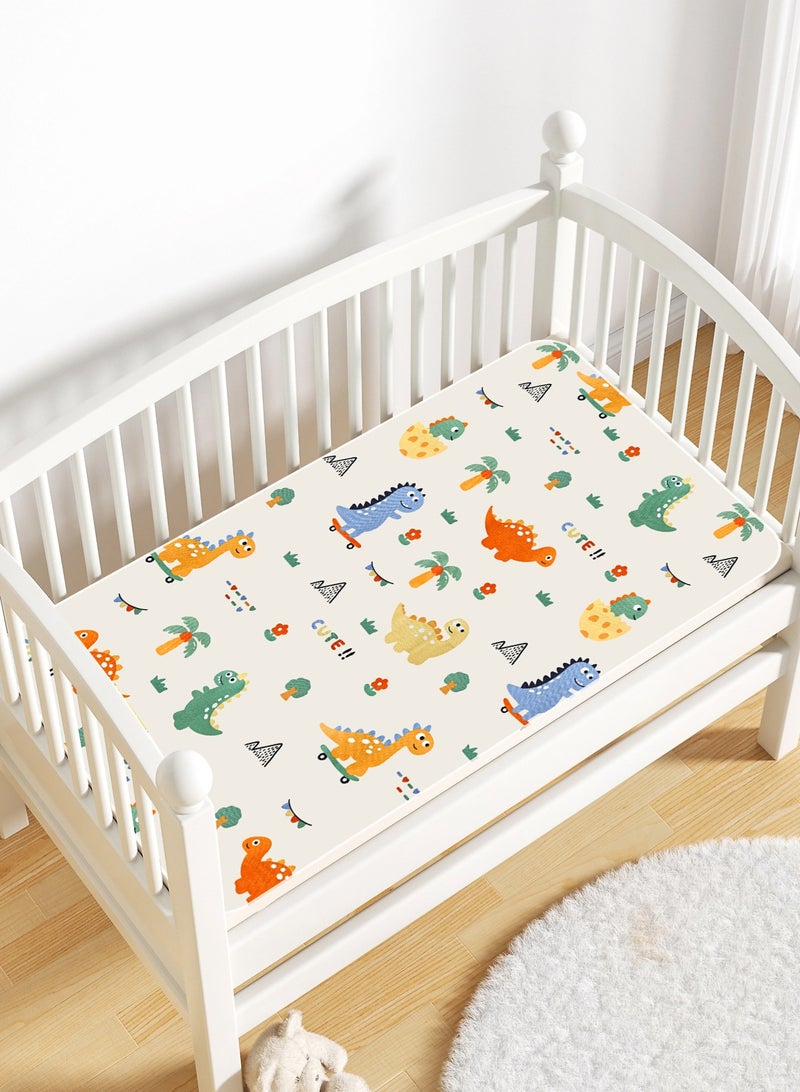 URbazaar Baby Waterproof Bed Pad Washable Mattress Pad Reusable Underpads Bed Wetting Incontinence Cover for Baby Toddler Children and Adults  - Image 5