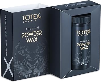 Totex Premium Hair Styling Powder Wax Volumising Thickening Magic Dust Ultra Strong Matte Look Excellent Hold Maximum Control 400 Series 20g - Image 1