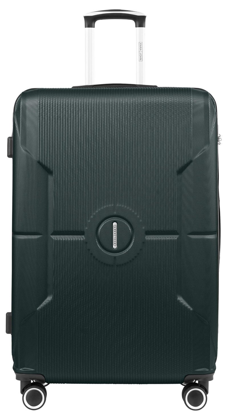 بارا جون حقيبة سفر بعجلات كبيرة الحجم وخفيفة الوزن من مادة  صلبة -  بوصة تحمل  كجم بعجلات رباعية - أخضر زيتوني - Image 1