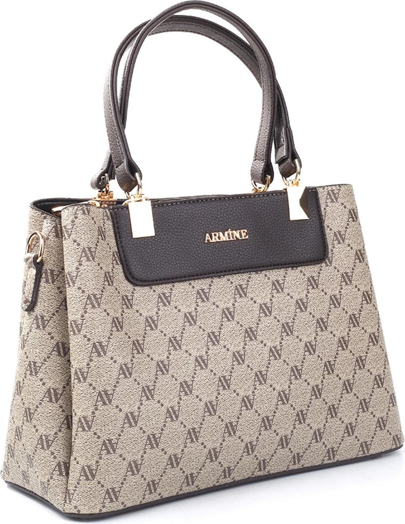 Armine 206-DOT Printed Women's Hand & Shoulder Bag  - Image 1