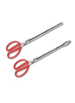 TUICARE TUICARE 2pcs Snake Feeding Tongs, 15 inch Snake Hook Snake Grabber Tool Snake Stick Reptile Tongs for Bearded Dragon Snake Reptile Gecko Tank Accessories Terrarium Supplies  - Image 1