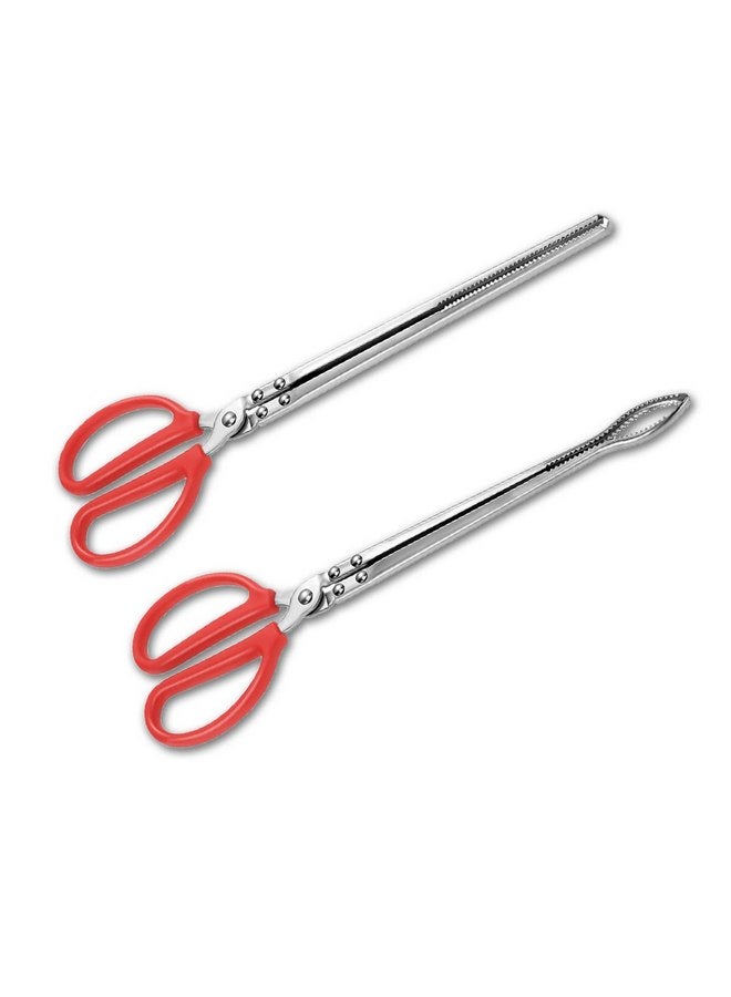 TUICARE TUICARE 2pcs Snake Feeding Tongs, 15 inch Snake Hook Snake Grabber Tool Snake Stick Reptile Tongs for Bearded Dragon Snake Reptile Gecko Tank Accessories Terrarium Supplies - Image 1