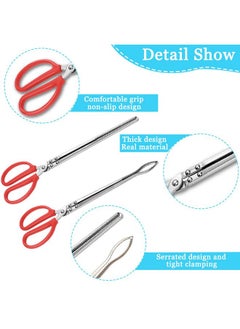 TUICARE TUICARE 2pcs Snake Feeding Tongs, 15 inch Snake Hook Snake Grabber Tool Snake Stick Reptile Tongs for Bearded Dragon Snake Reptile Gecko Tank Accessories Terrarium Supplies  - Image 4