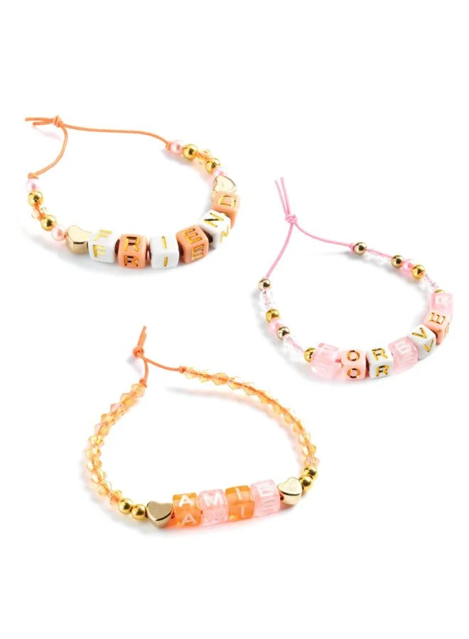 DJECO Gold Alphabet Beads